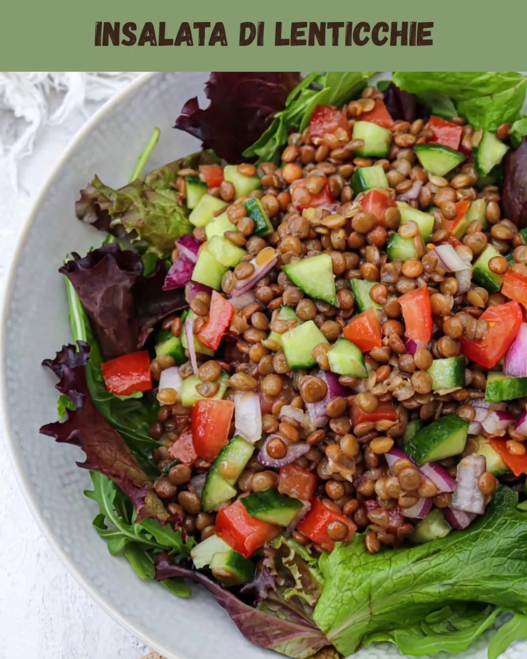 Insalata di lenticchie